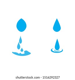 Water drop Logo Template vector illustration design