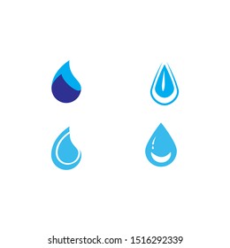 Water drop Logo Template vector illustration design