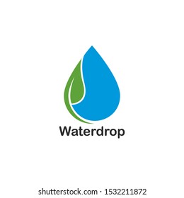 Water Drop Logo template vector icon illustration design 