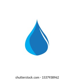 Water drop Logo Template vector illustration design