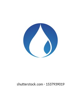 Water drop Logo Template vector illustration design