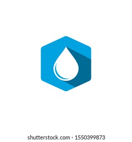 Water Drop Logo template vector icon illustration design 