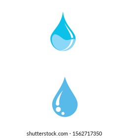 Water drop Logo Template vector illustration design