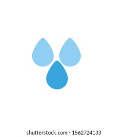 Water drop Logo Template vector illustration design