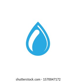 water drop Logo Template vector illustration design
