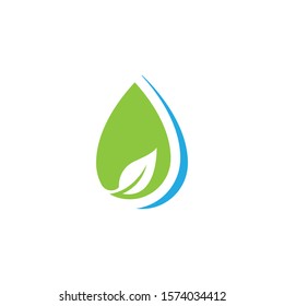 Water drop Logo Template vector illustration design