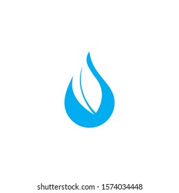 Water drop Logo Template vector illustration design