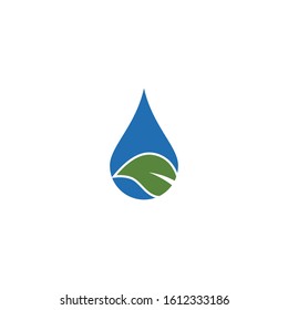 Water drop Logo Template vector illustration design