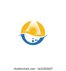 Water drop Logo Template vector illustration design