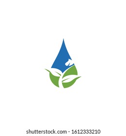 Water drop Logo Template vector illustration design