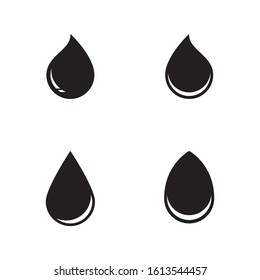 water drop Logo Template vector illustration design