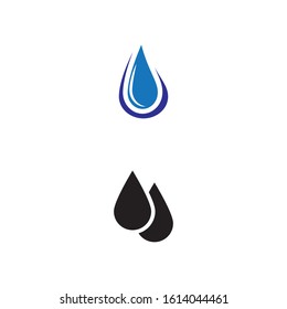 Water drop Logo Template vector illustration design