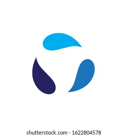water drop Logo Template vector illustration design