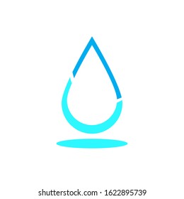 water drop Logo Template vector illustration design