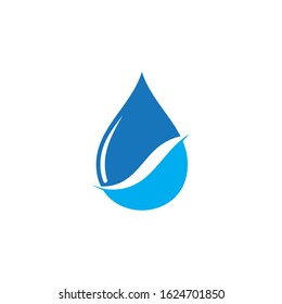 Water drop Logo Template vector illustration design