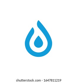 Water drop Logo Template vector illustration design.