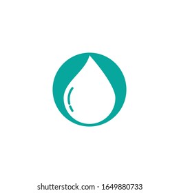 water drop Logo Template vector illustration design