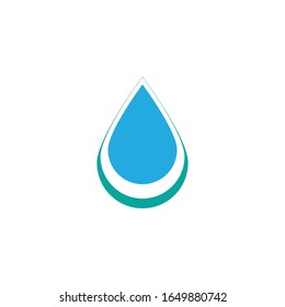 water drop Logo Template vector illustration design