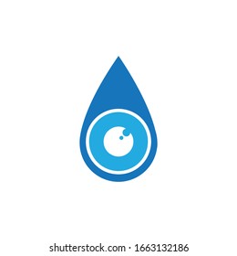 Water drop Logo Template vector illustration design