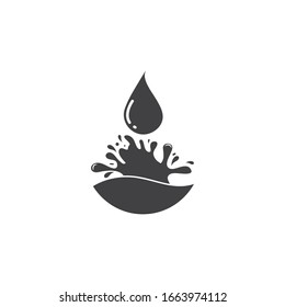 water drop Logo Template vector illustration design