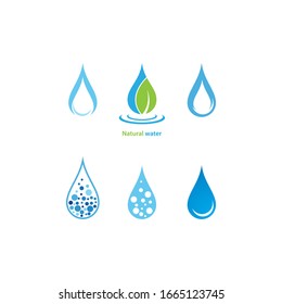 water drop Logo Template vector illustration