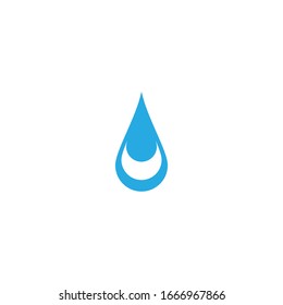 Water drop Logo Template vector illustration design