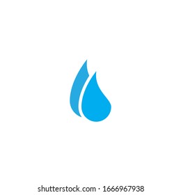 Water drop Logo Template vector illustration design