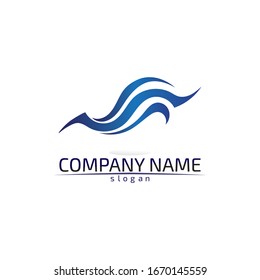 water drop Logo Template vector illustration design
