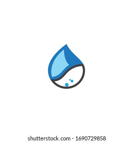 Water drop Logo Template vector illustration design