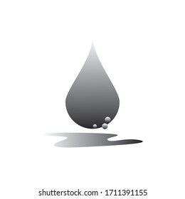 water drop Logo Template vector illustration design