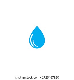 Design der Vektor-Darstellung von Wasserabfalllogos