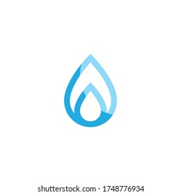 water drop Logo Template vector illustration