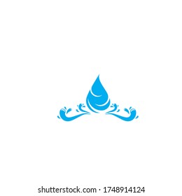 water drop Logo Template vector illustration design