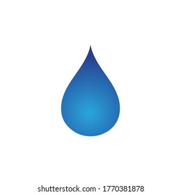 Water drop Logo Template vector illustration design