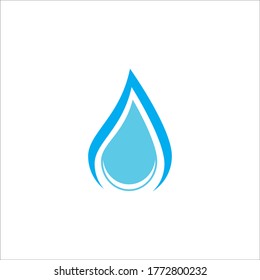 Water drop Logo Template vector illustration design