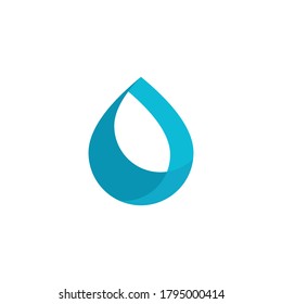 water drop Logo Template vector illustration design
