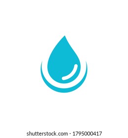 water drop Logo Template vector illustration design