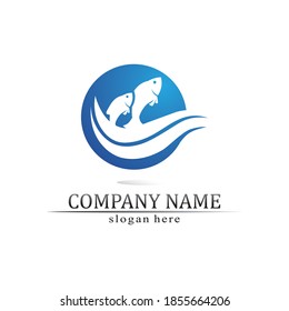 Water drop Logo Template vector illustration design