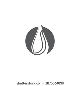 Water drop Logo Template vector illustration design
