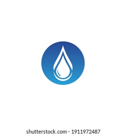 Water drop Logo Template vector illustration design