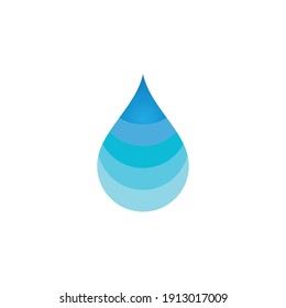 water drop Logo Template vector illustration design