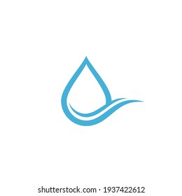 Water Drop Logo template vector icon illustration design