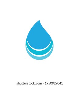 water drop Logo Template vector illustration design