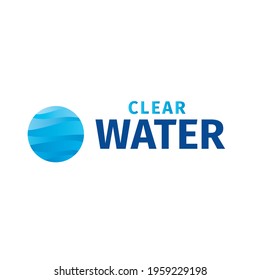Water drop Logo Template vector illustration design