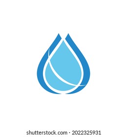 water drop Logo Template vector illustration design