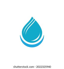 water drop Logo Template vector illustration design
