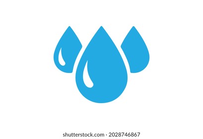 water drop Logo Template vector illustration design