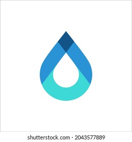 Water drop Logo Template vector illustration design
