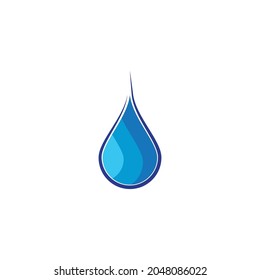 Water drop Logo Template vector illustration design
