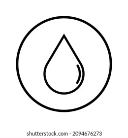 Water drop Logo Template vector illustration design. eps 10